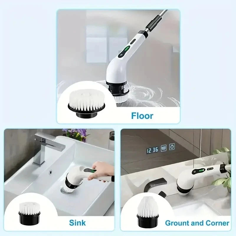 Electric Cleaning Brush Set