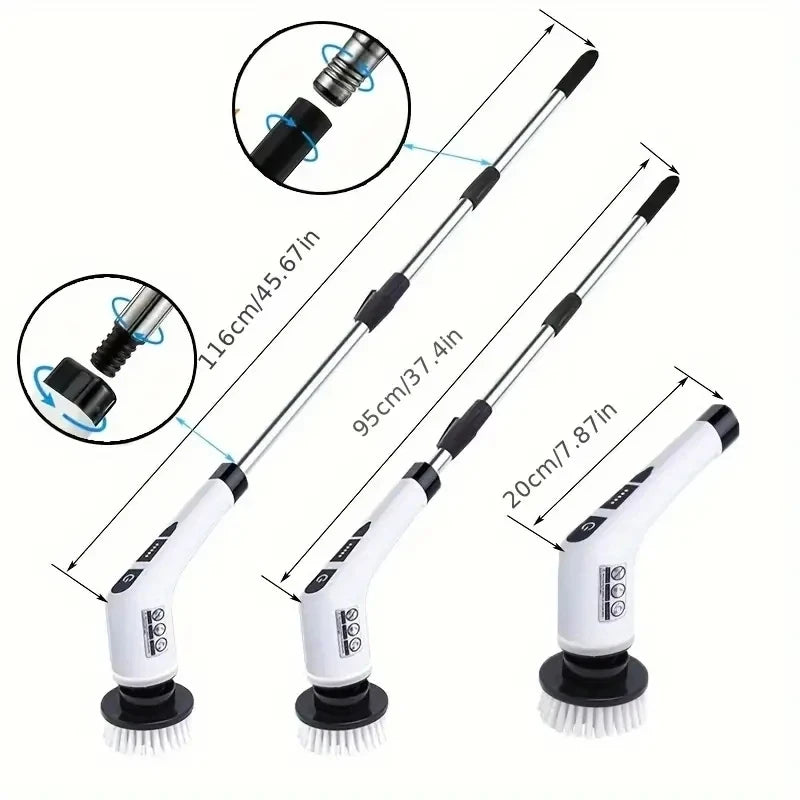 Electric Cleaning Brush Set