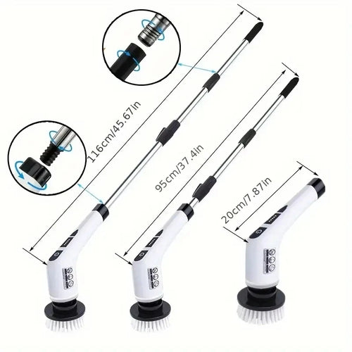 Electric Cleaning Brush Set